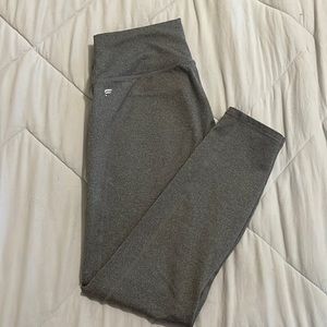 FABLETICS heathered grey capri length leggings